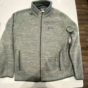 Patagonia Large grey Fleece Jacket
